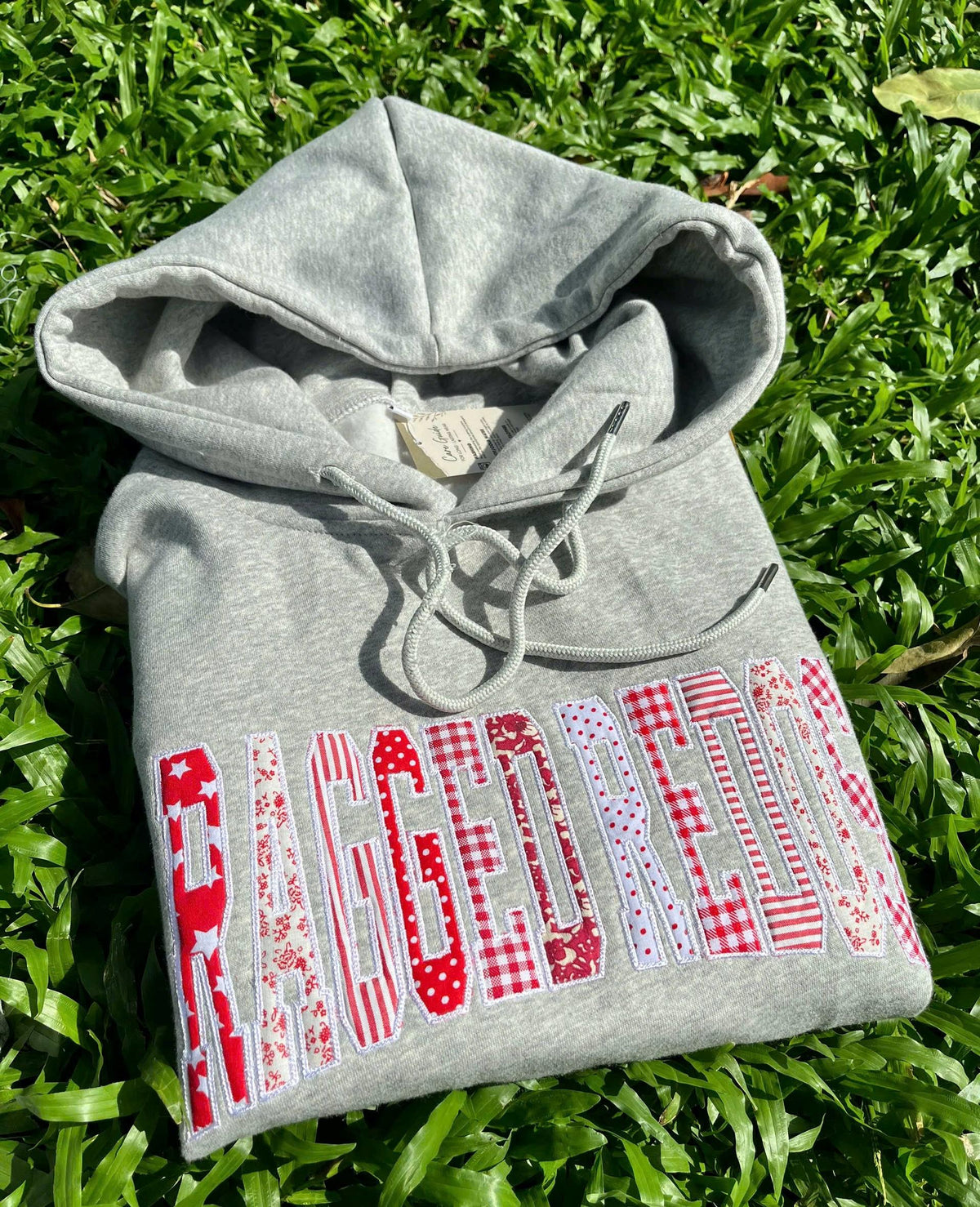 Custom Embroidered School Spirit Sweatshirt, Personalized Varsity Applique Crewneck, Custom Team or Teacher Name Gift