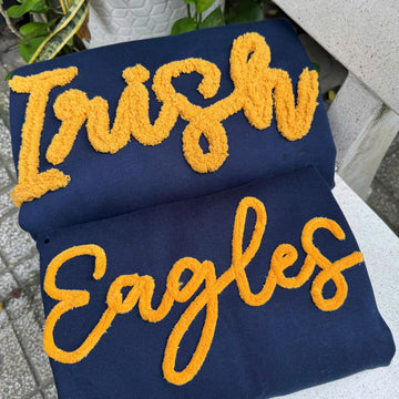 Personalized Name Sweatshirt - personalized embroidered gift by CampusStitch