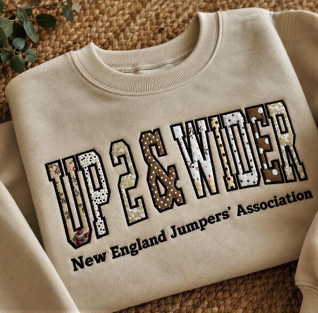Custom Equestrian Sweatshirt, Patchwork Applique Horse Riding Crewneck, Personalized Barn Name Sweater, Horse Show Team Gift