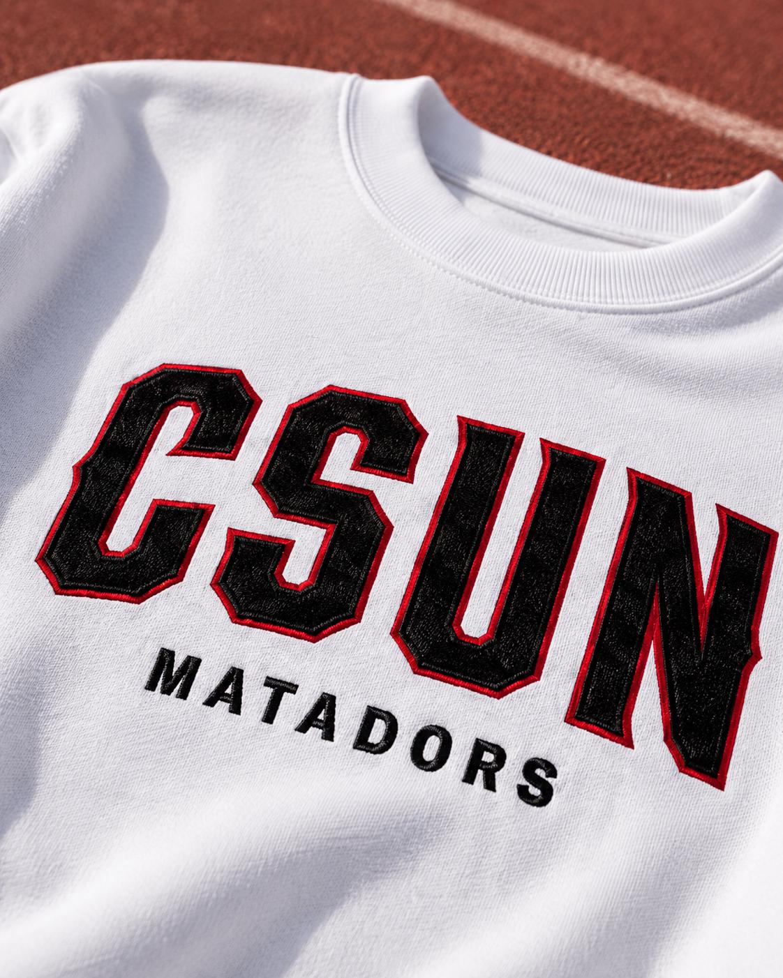 Stadium Outfit Sweatshirt, Custom Team Color Crewneck, School Spirit Applique Pullover, Tailgate Game Day Gift