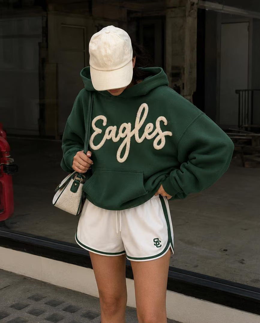 Custom Chenille Team Sweatshirt, Personalized Football Name Crewneck, Game Day Pullover, Sports Mom Gift