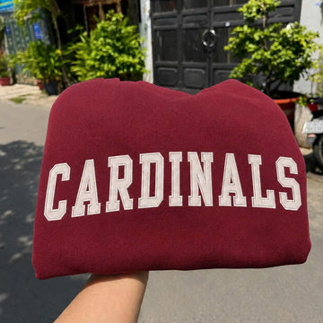 Personalized Game Day Crewneck, Custom Team Name Applique Sweatshirt, Sleeve Number Embroidered Pullover, Sports Mom Gift