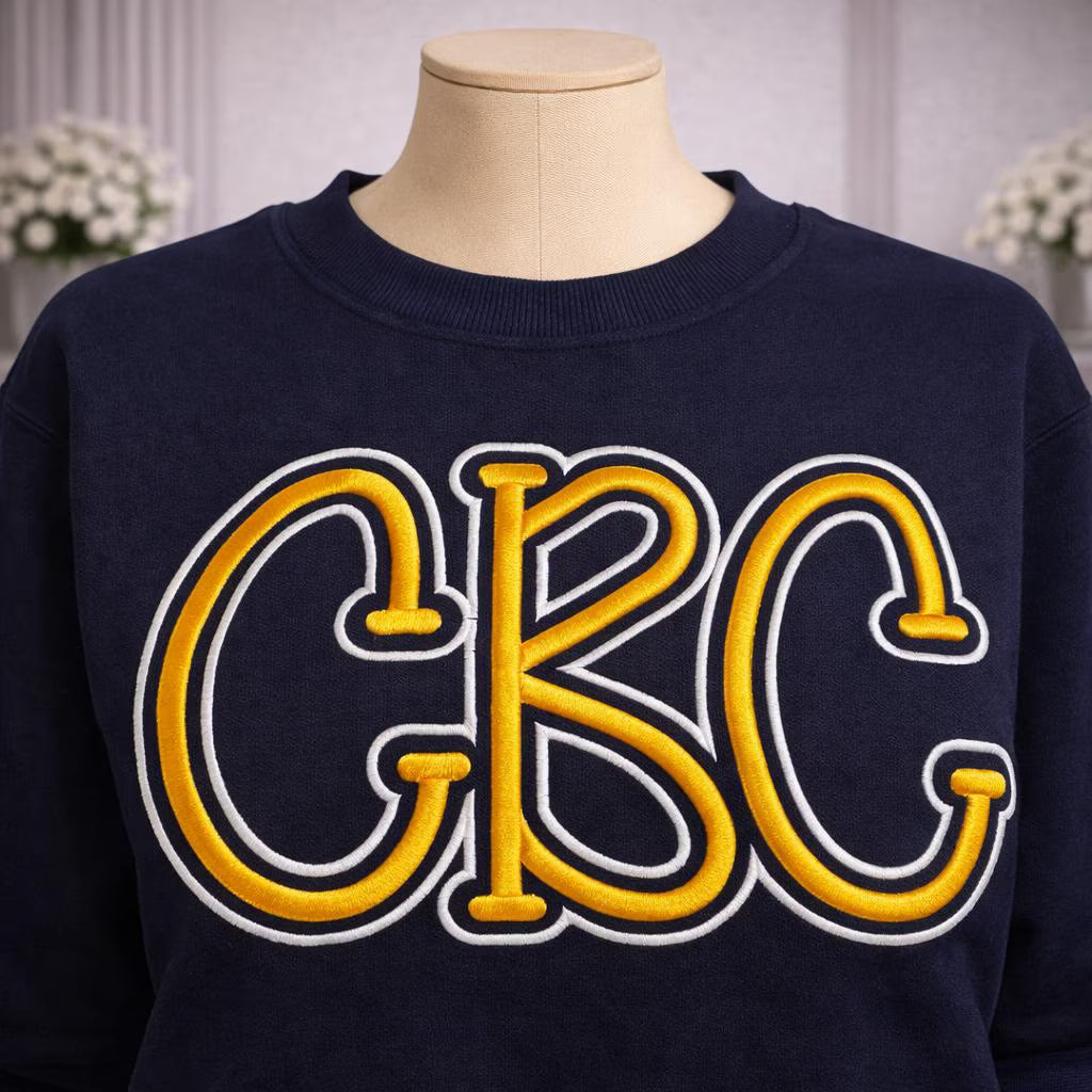 Custom Initials Embroidered Sweatshirt Personalized Monogram Crewneck,Varsity Letter Shirt,College University Merch Style Cozy Pullover Gift